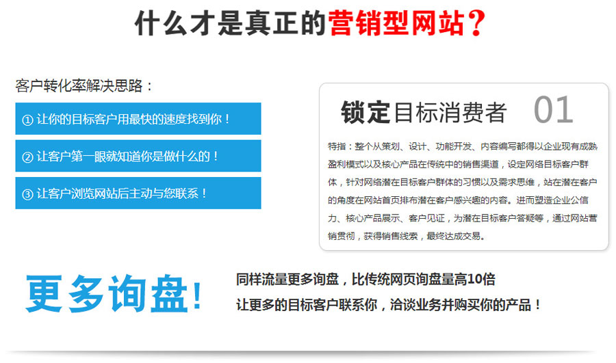 跨境电商推广营销型网站建设  第1张